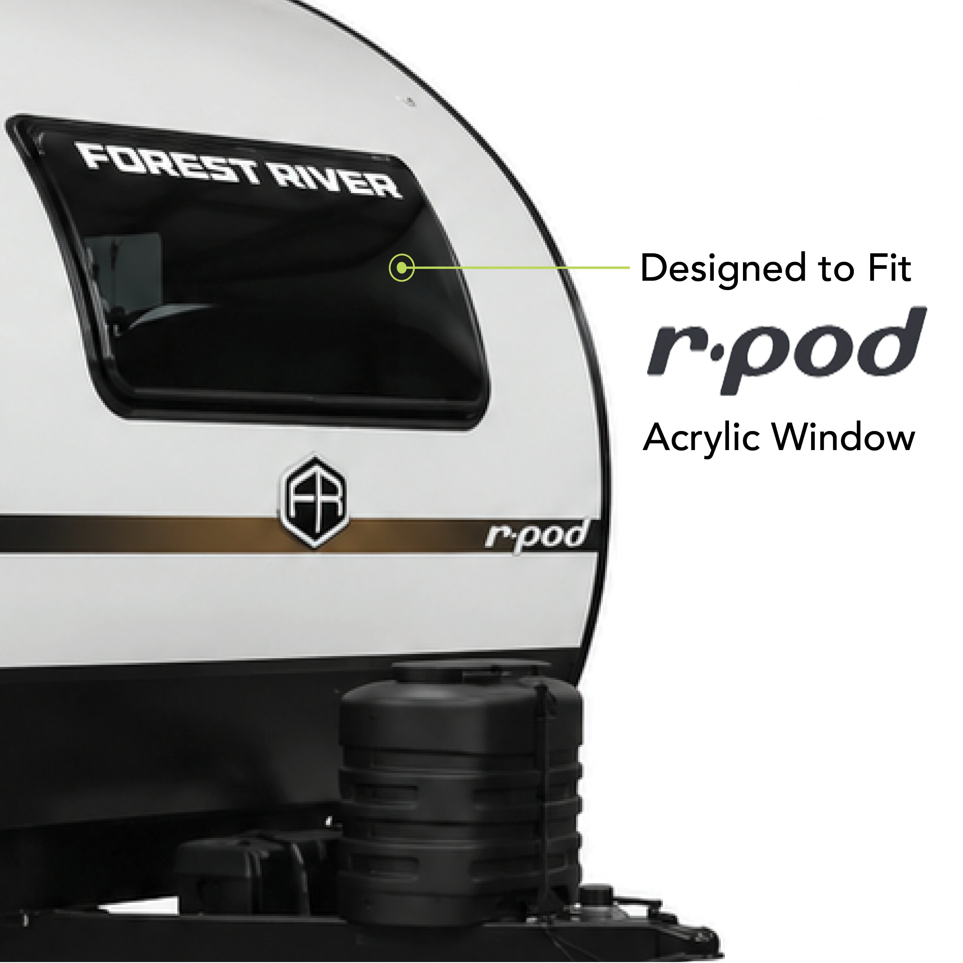 RV Shady for R-Pod 2021-2027 (Acrylic)
