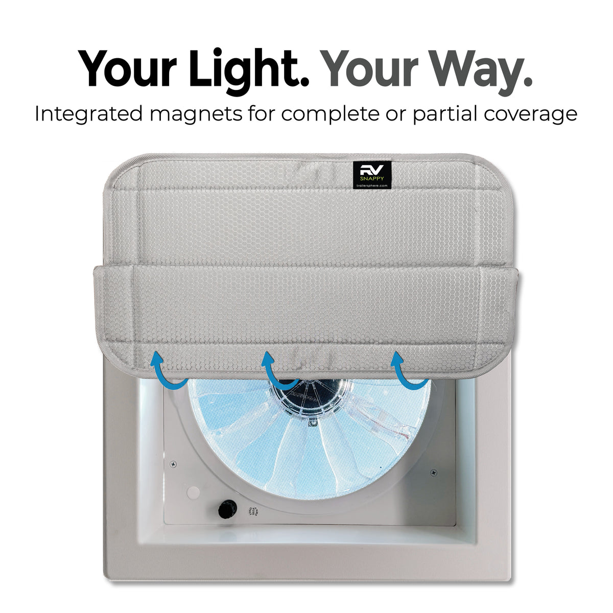 RV Snappy Magnetic Vent Cover