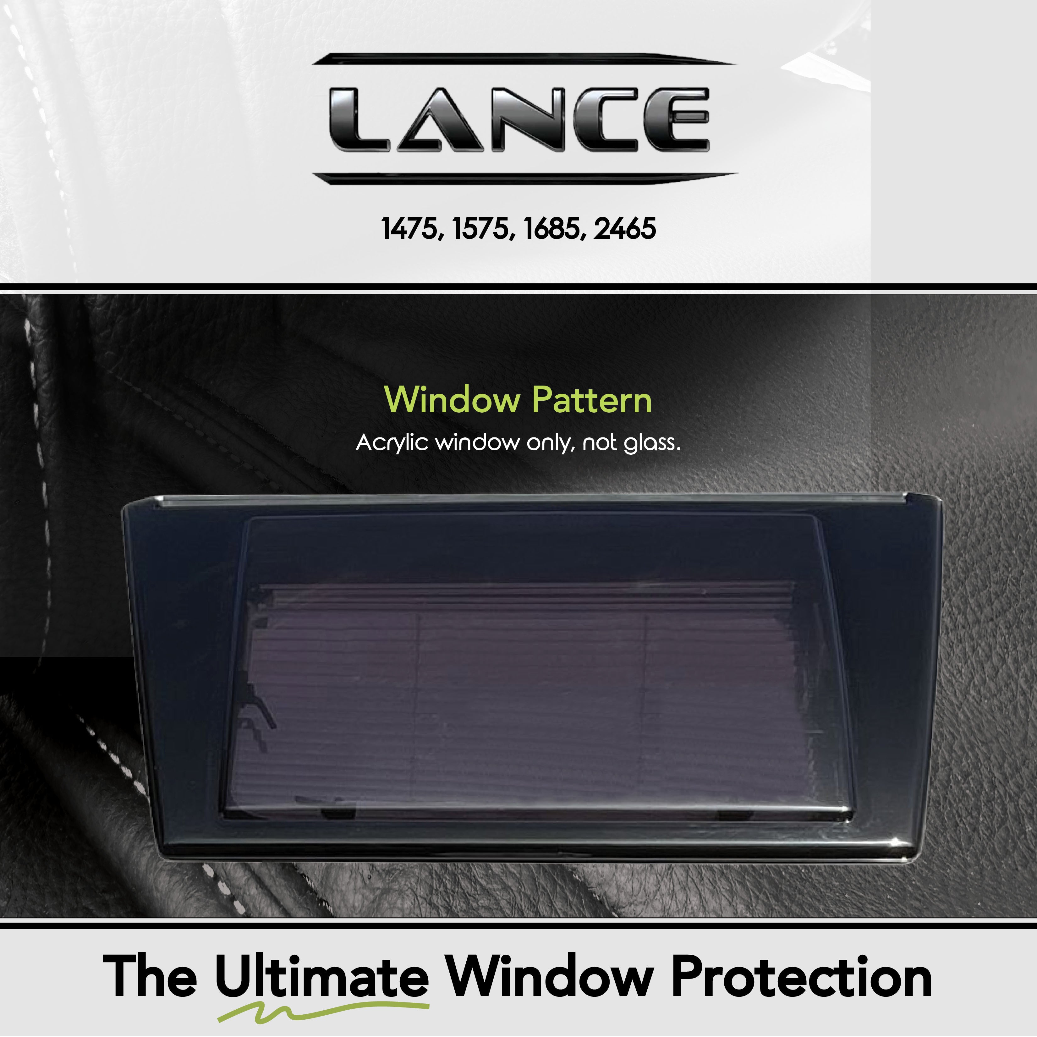 RV Shady for Lance 1475, 1575, 1685, 2465 (Acrylic) 2019-2026