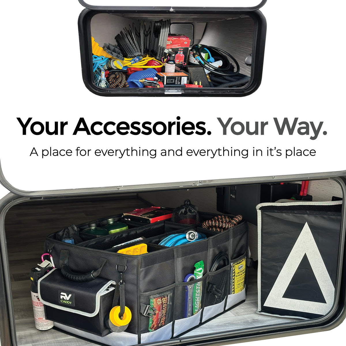 RV Caddy Accessories Organizer