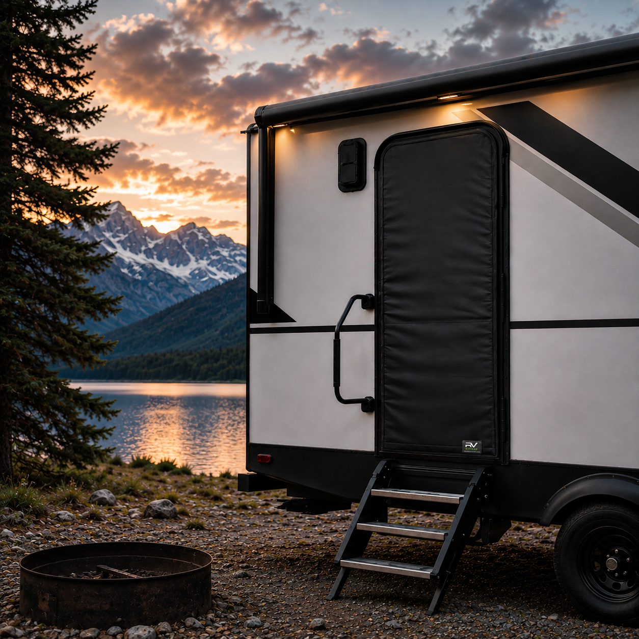 RV Shady for Entry Glass Door