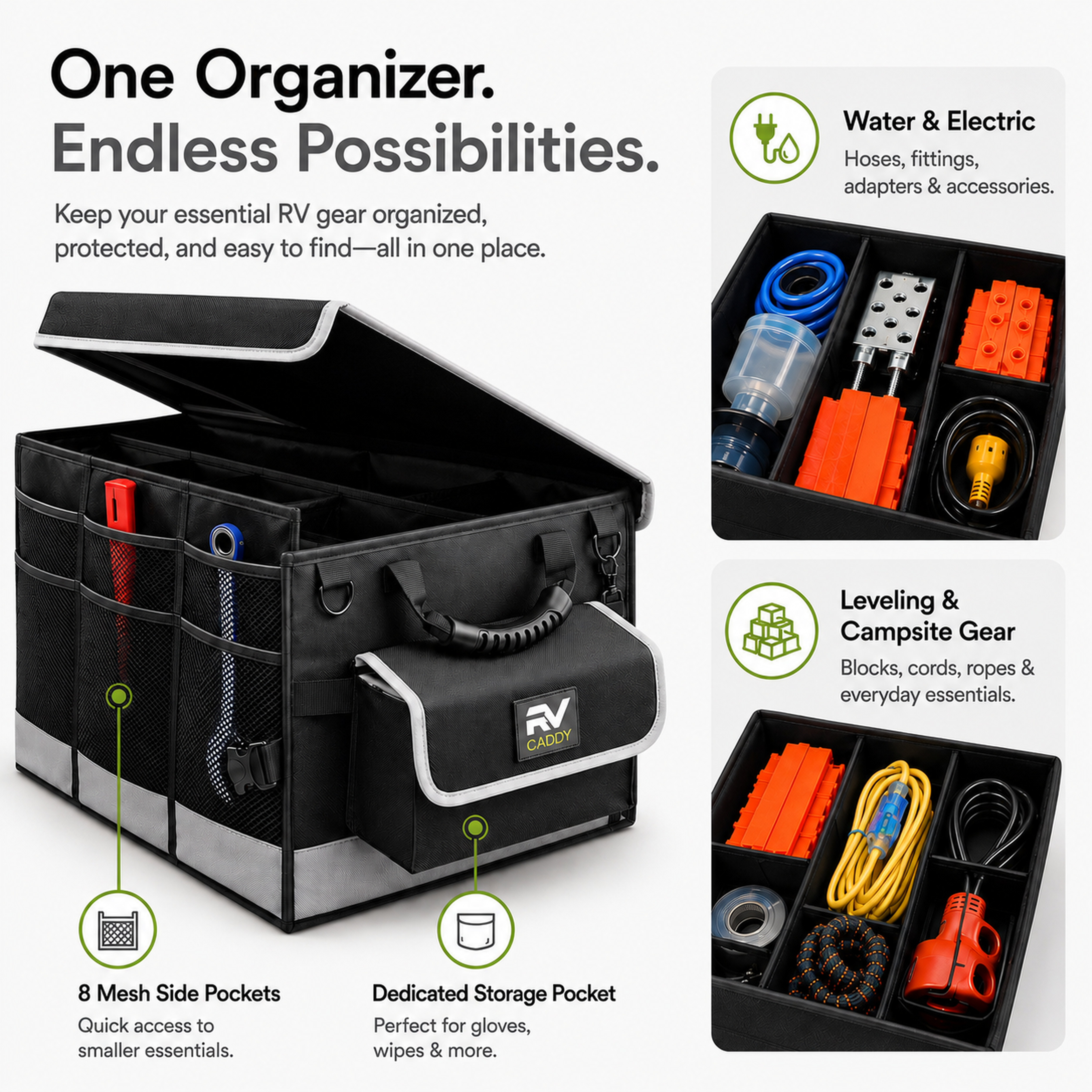 RV Caddy RV Accessories Organizer