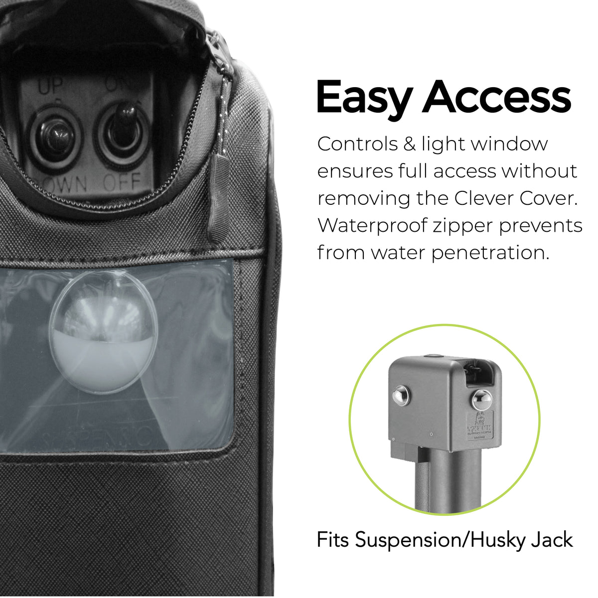 Clever Cover for Suspension